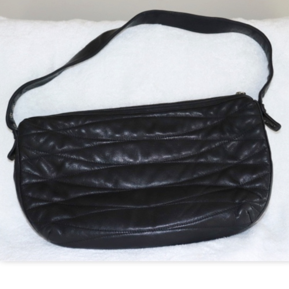 fina Firenze Quilted Shoulder Bag Purse